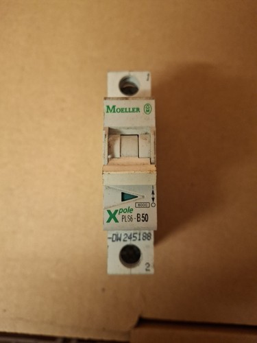 Moeller pole b50 amp mcb - x,