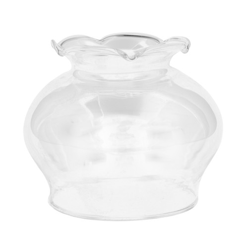 2pcs glass oil lamp chimney - 2pcs,