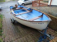 Fishing dinghy boat tender