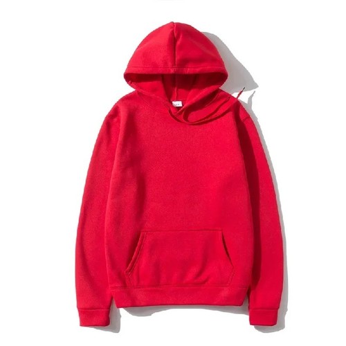 Plain unisex hoodie - unisex, pullover