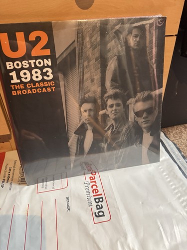 Boston 1983 vinyl record - u2,