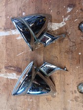 Styla Wing mirrors pair bullet Style Car Chrome Racing Bullet Torpedo