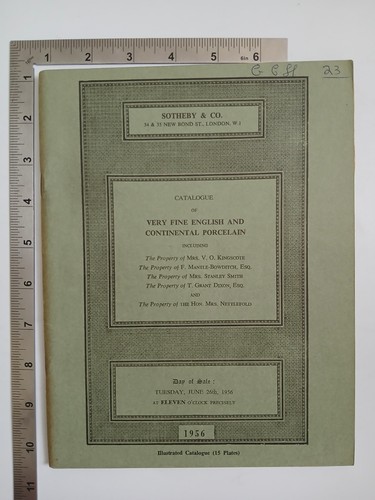Catalogue very fine - fine, english