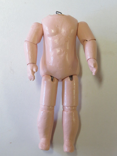 Restored antique doll - restored, body