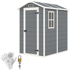 Outsunny Plastic Garden Shed