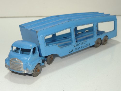 Matchbox car transporter - car,