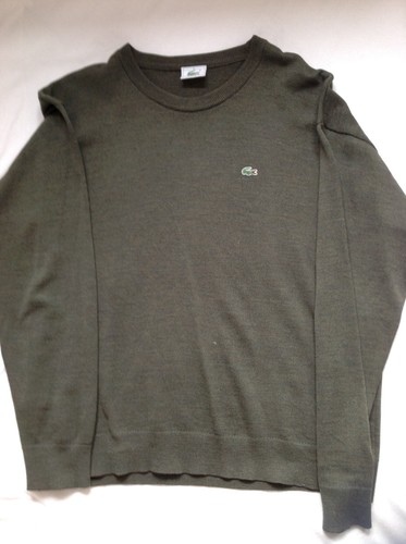 Lacoste green round neck - lacoste,