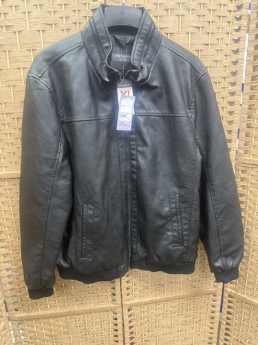 Primark black faux leather