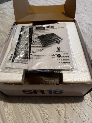 Alesis sr18 drum - alesis, box