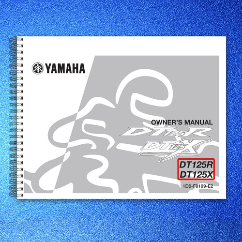 Yamaha dt125r dt125x owners - yamaha,