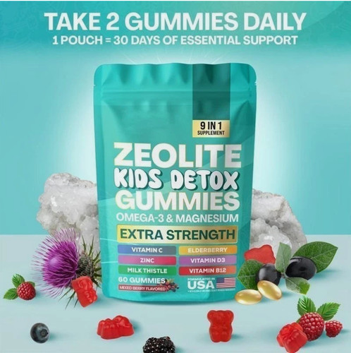 Zeolite kids detox - detox, gummies