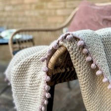 Alpaca Wool blend Blanket