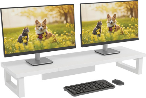 Dual monitor stand 91x26cm - stand,