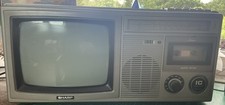Vintage Sharp 10p- 28h Television, Radio,cassette - Parts Only