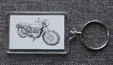 Keyring With Print Of Norton