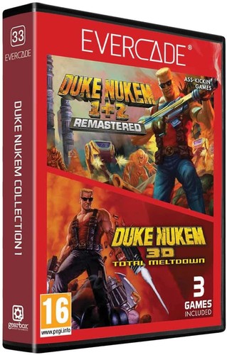 Evercade duke nukem - nukem, collection