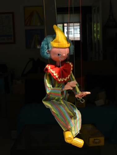Vintage pelham puppet clown - puppet,