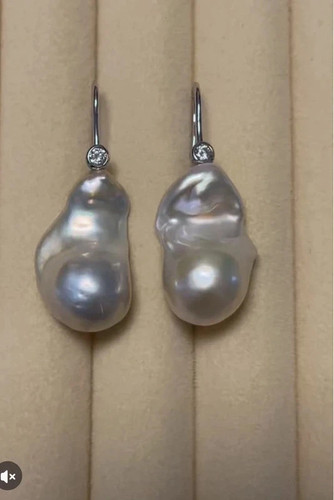 Sterling 925 large baroque - sterling,