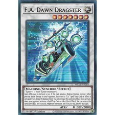 MP25-EN284 F.A. Dawn Dragster : Ultra Rare Card : 1st Edition : YuGiOh TCG