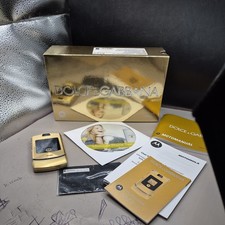 Motorola RAZR V3i Dolce & Gabbana D&G Mobile phone for spares or repairs ZZ78