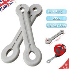 2X Key Ring Rubber Strap Loop