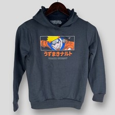 Naruto Kids Boys Navy Hoodie Anime Size 12 Years Brand New No Tags