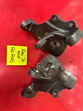 VW Classic Beetle or Ghia Late/BJ Front Spindles - "Dropped" for disks