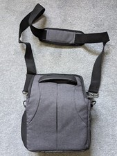 Grey Sandstrom Camera Bag with Shoulder Strap and Rain Cover