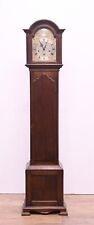 Grandfather Clock Oak Longcase Chiming Tempus Fugit