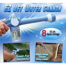 Jet Water Cannon Spray Multi 8 in1 Turbo Gun Function Car Garden Ez Jet Washing