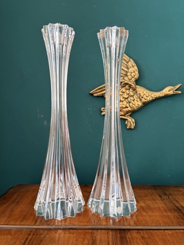 Pair tipperary crystal - pair, tall