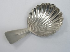 ANTIQUE SHELL SOLID STERLING