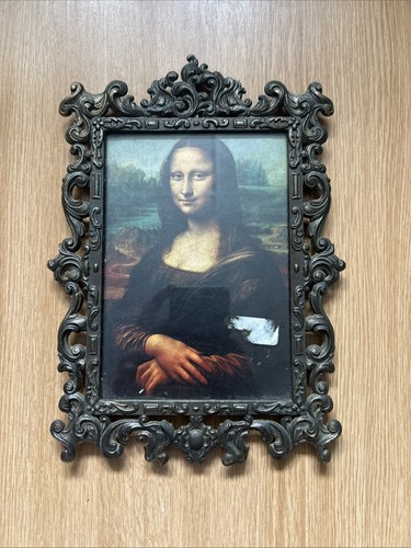 Vintage style mona lisa - vintage,