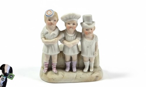 Antique conta boehme - antique, bisque