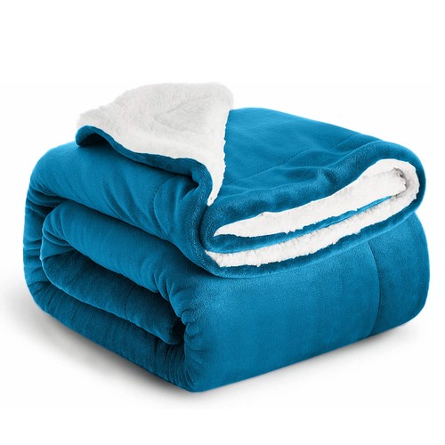 480 gsm sherpa fleece blanket - gsm,