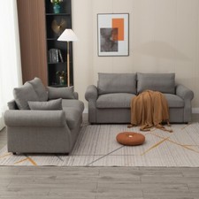 2/3 Seater Fabric Deep Seat