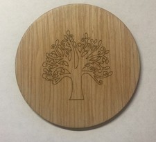 Oak 4,6,12  Wood 9cm round
