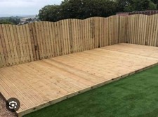 Treated Timber decking boards