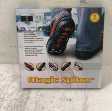 MAGIC SPIKER Slip On SNOW GRIPS Boots Shoes STEEL STUDS Ice Mud 8-13