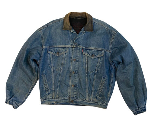 Vtg 1980s levis blanket - 1980s,