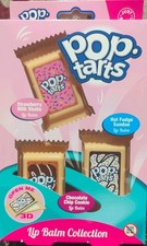 Pop Tarts Lip Balm Collection Set of 3 Christmas Stocking Filler Gift Set New