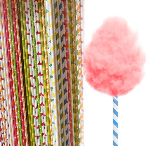 100 pcs candy floss - floss, sticks