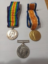 Great War Medals 1914 1918 And The Defence Medal 1939 -1945