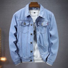 Enzo Mens Denim Jacket Classic