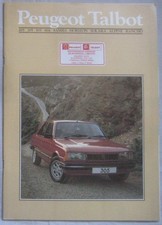 1984 Peugeot Talbot range