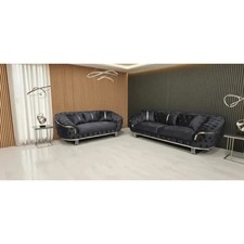 3+2 Seater Sofa Set Velvet