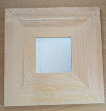 BRAND NEW IKEA MALMA wooden pine mirror 10" x 10" lot#10