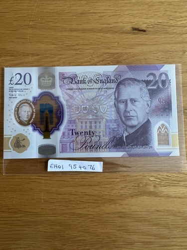King charles pounds 20 - 20, £20