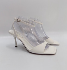 White heel slingback wide - heel, fit