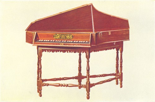 Musical instruments spinet - instruments.,